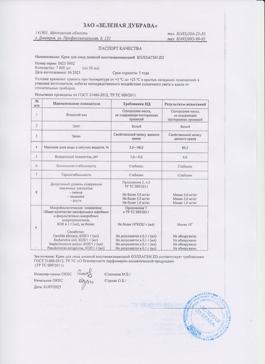 Паспорт №062025